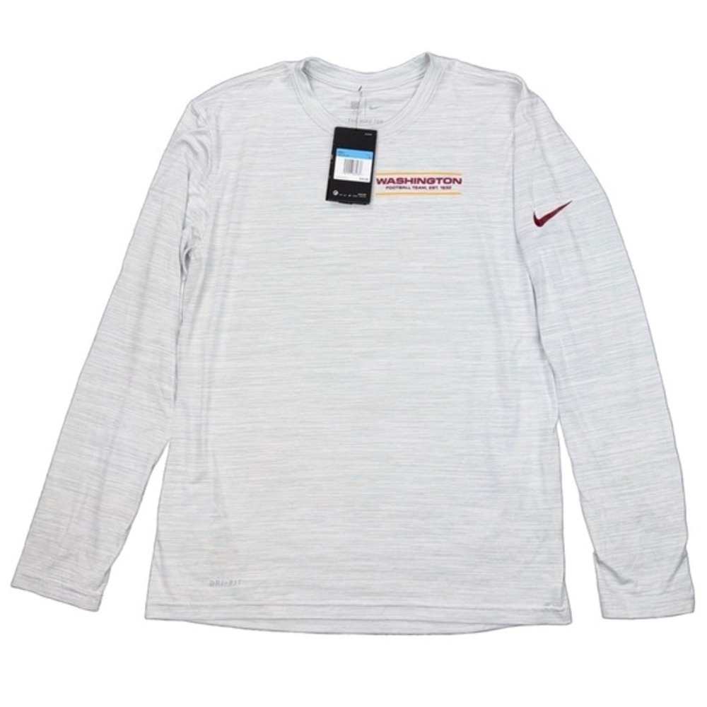 NEW Washington Commanders Dri-Fit Shirt Men's M Nike NFL On Field Long Sleeve